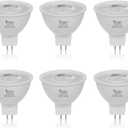 Simba Lighting LED MR16 5W 12V Light Bulb (10 Pack) 35W to 50W Halogen Spotlight Replacement for Landscape, Accent, Track Lights, Desk Lamps, FWM EXN, GU5.3 Bipin Base, 2700K Warm White, Not Dimmable