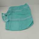 Large Mesh Beach Bag, Travel Tote Bag with 9 Pockets Foldable Pool Bag for Women Vacation Beach Accessories, Color: Mint Green