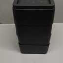 DEDU Oversized Bed Risers Heavy Duty Stackable 4 Pack, Furniture Risers for Sofas 3 Inch or 6 Inch Supports Up to 11000 Lbs, Square Bed Raising Blocks Fits 5.5 Inch Wide Desk or Couch (Black)