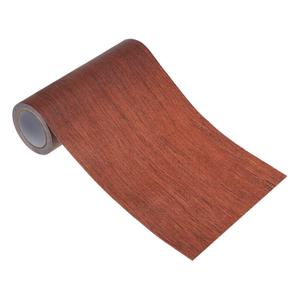 PATIKIL Wood Grain Repair Tape 4.7" x15ft, Self Adhesive Realistic Textured Repair Tape Patch for Floor Door Table Cabinets Desk,Light Wine Mahogany