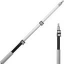 Bates- Extension Pole, 1.4 to 3 Ft Pole, Black & Gray, Telescoping Pole, Extendable Pole, Telescopic Pole, Paint Pole, Paint Roller Extension Pole, Paint Extension Pole, Telescopic Poles