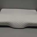 Memory Foam Cervical Neck Pillow. Ergonomic Pillow for Sleeping, Snoring