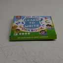 Coogam Learn to Write Workbook, Numbers Letters Practicing Book, ABC Alphabet Sight Words Handwriting Educational Montessori Toy for Home Classroom Kindergarten Preschool Kids