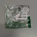 KEY-BAK Original Retractable Key Holder with a Chrome Front, Steel Belt Loop, Split Ring and Made in the USA