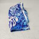 Hawaii Floral Blue Throw Blankets All Season Ultra Soft Warm Hawaiian Tropical Aloha Pattern Fleece Blanket for Home Bed Sofa Couch Chair Outdoor Travel Camping 40x30 Inch