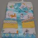Luvable Friends Unisex Baby Cotton Flannel Receiving Blankets, Abc 7-Pack, One Size