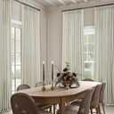 Beige Linen Pinch Pleated Curtains 58 Inch Length 2 Panels for Living Room Bedroom Country Rustic Neutral Boho Primitive Semi Sheer Pleat Drapes Light Filtering Short Curtains 40 x 58 Long Back Tab