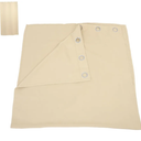 2 Piece Blackout Curtains Grommet Solid Drapes for Bedroom Nursery and Office Thermal Insulated Noise Reducing Easy to Install, 64x41