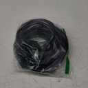 POWGRN 25 Ft 10AWG Black Outdoor Extension Cord Waterproof Heavy Duty 10 Gauge 3 Prong, Flexible Cold-Resistant Power Cord Indoor & Outside with Lighted Indicator End, 15Amp 1875W SJTW ETL Listed