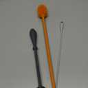 LeMuna Silicone Bottle Brush Set - Silicone Straw Brush for Narrow Neck, Hydro Flask, Sports Bottle & Glassware