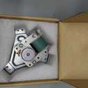 Oven Fan, DG96-00110E DG96-00110A Electric Range Oven Convection Fan Motor Assembly, AP5967760, PS11720787, Clockwise Rotation Left Hand Thread, Perfectly Compatible with Samsung Ovens