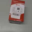 5-in-1 Smoke and Carbon Monoxide Detectors Plug in, Smoke Detector with Battery Backup Slot, Adjustable Brightness & Volume Levels, Smoke Alarm with Temp/Humidity for Home, RV, Travel(1-Pack)