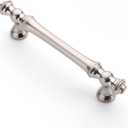 Asidrama  4Pack 3.75 Inch(96mm) Brushed Satin Nickel Kitchen Cabinet Handles, Cabinet Pulls, Kitchen Cabinet Hardware for Cupboard Drawer Pulls