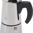 Bialetti - Musa, Stovetop Coffee Maker, Suitable for all Types of Hobs, Stainless Steel, 4 Cups (5.07 oz.), Silver