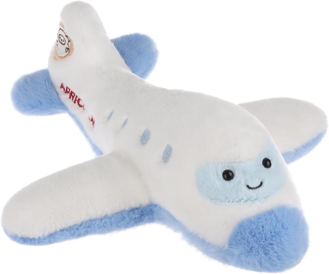 Apricot Lamb Comfort Plane Stuffed Animals for Kids, Soft Cute Plush Toys for Baby Girl and Boy, Fluffy Comfort Plane, Medium
