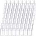 Eaasty 48 Pcs Pump Bottle Lotion Dispenser Refillable Shampoo Conditioner Hand Soap Dispenser Plastic Empty 8oz/250ml Clear Reusable Body Wash Container Bulk (Clear)