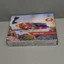 Remote Control Boat for Kids, 2Pack RC Boats with LED Lights for Pools Lakes River & Bathtub, 2.4Ghz Control, Whole Body Waterproof, 2 Rechargeable Batteries Summer Water Toys (Blue&red)