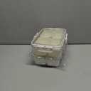 Small Snackle Box Container, Divided Serving Tray with Lid, 4 Compartment Snack Box Container for Candy, Fruits, Charcuterie, Travel & Parties, BPA-Free, 2 Pack