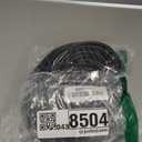 HIRALLY 1/4 inch Blank Distribution Tubing, New Quick Drip Irrigation Parts, Black 98FT Drip Irrigation Hose