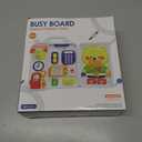 Montessori Busy Board for Toddlers 1-3 2-4Musical Toy for 12-18 Month Age, Early Educational Learning Birthday for 1 Year Old Boys Girls