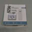 Indoor Outdoor Thermometer Wireless Weather Station, Temperature Humidity Monitor Battery Powered Inside Outside Thermometers with 330ft Range Remote Sensor and Backlight DisplayMetal Black