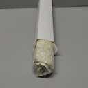 Yingzhao 6 Pack Ivory White Christmas Snowflake Placemats Embroidered Table Placemats Washable Round Snow Flake Table Mats for Xmas Party Winter Holiday Wedding Dinner Decoration