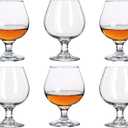 Srgeilzati Snifters 8.8 oz Shot Glasses Set of 5 Cute Brandy Cognac Glasses (266ml | 8.8 floz)