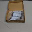 Sayglossy 24 Sets Winter Appreciation Gifts Bulk for Staff Snowflake Thank You Gift for Office Coworker Snowman Sublimation Ballpoint Pens Xmas Cards with Ties Ideas for Employee Team