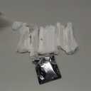 uahpet Stainless Steel Cat Water Fountain Replacement Filters 6 Pack with 8 Filter Sponges (water dispenser is not included), Compatible with uahpet Stainless Steel Pet Fountain (basic version)