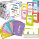 712 Sight Words/Phonics Flash Cards, Dolch & Fry High Frequency Site Words, Learn to Read CVC Blends, Short/Long Vowel Sounds, Flash Cards Games for PreK Kindergarten 1st 2nd 3rd Grade, Kids 4-10
