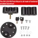 RX-LOX-PM Pack Mount Lock with Keys Compatible with Water Pack Gas Can Mounts and Fuelpax Standard Pack
