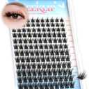 2 x Manga Lash Clusters Spiky Fluffy Lash Clusters 10-16mm 144pcs DIY Eyelashes Clusters Soft Look Like Lashes Extensions (Spikepop)