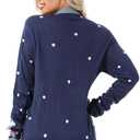 Men`s Ugly Christmas Sweater Unisex Women`s Funny Novelty Santa Pullover for Party Go Snow Gnome or Go Home Medium (M)