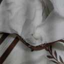 MISSLO 40" Cotton Garment Bags for Hanging Clothes Breathable Suit Cover Luxury Hanging Clothes Storage Foldable Coat Covers for Closet & Travel for Jacket, Shirt, Dress