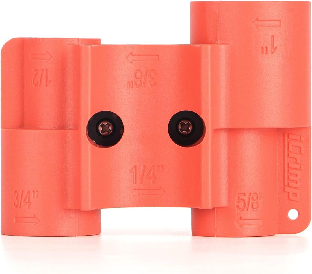 iCrimp CRQ03 Debur & Depth Gauge Tool for Push-Fit Fittings, Disconnect Tool for Push to Connector Fittings