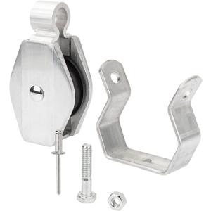 31-12 Extension Ladder Pulley Replacement Kit Compatible with Werner Brand Aluminum & Fiberglass Extension Ladders Silvery