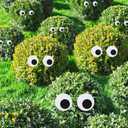 44 Set 3 Sizes Halloween Bush Eye Decoration Bush Funny Eyes with Hooks for Halloween DIY Crafts Christmas Tree Outdoor Garden Lawn Decoration