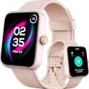 GPS Smart Watch for Women, 4 Satellite Positioning, 1.85" Fitness Tracker with Bluetooth Call, 3ATM Waterproof Heart Rate/Sleep/SpO2 Monitor, 101+ Sport Modes, 12 Days Battery, for Android & iPhone
