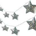 ACRAFT Twinkle Star String Lights Plug in Fairy Lights for Bedroom with End-to-end Connector Ambient Lighting Night Lights Nursery Light for Thanksgiving Decorations Christmas Lights