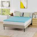PayLessHere 2 Inch Gel Memory Foam Mattress Topper/Gel Infused Mattress Topper/CertiPUR-US Certified/Easy to Clean, (Full)