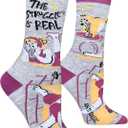 ANTI BASIC Novelty Cat Socks Gift for Women(fits Women shoe size 6-12)