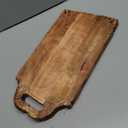 Mango wood hand carved Chopping & Serving Tray for kitchen, dining table and outdoor SIZE 16.5x9x0.95 inch