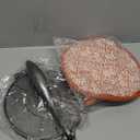 Honeydak 2 Pcs 8 Inch Tortilla Press with 10 Inch Warmer Pouch Taco Maker Kit, Aluminum Non-stick Roti Maker Prensa Para Tortillas for Flour Roti Empanada Chapati and Quesadillas(Talavera)