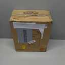 MOPALL Small Bathroom Trash Cans with Lids,Motion Sensor Bathroom Trash Can,Narrow Waterproof Plastic 3.5 Gallon Automatic Adsorption Touchless Garbage Can,White