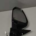 Left Driver side Mirror Fits 2014-2019 Toyota Highlander With Power Glass, Heated,Turn Signal and Manual Folding,Without Blind Spot Match White Replace 87940-0E130,(6Pins)