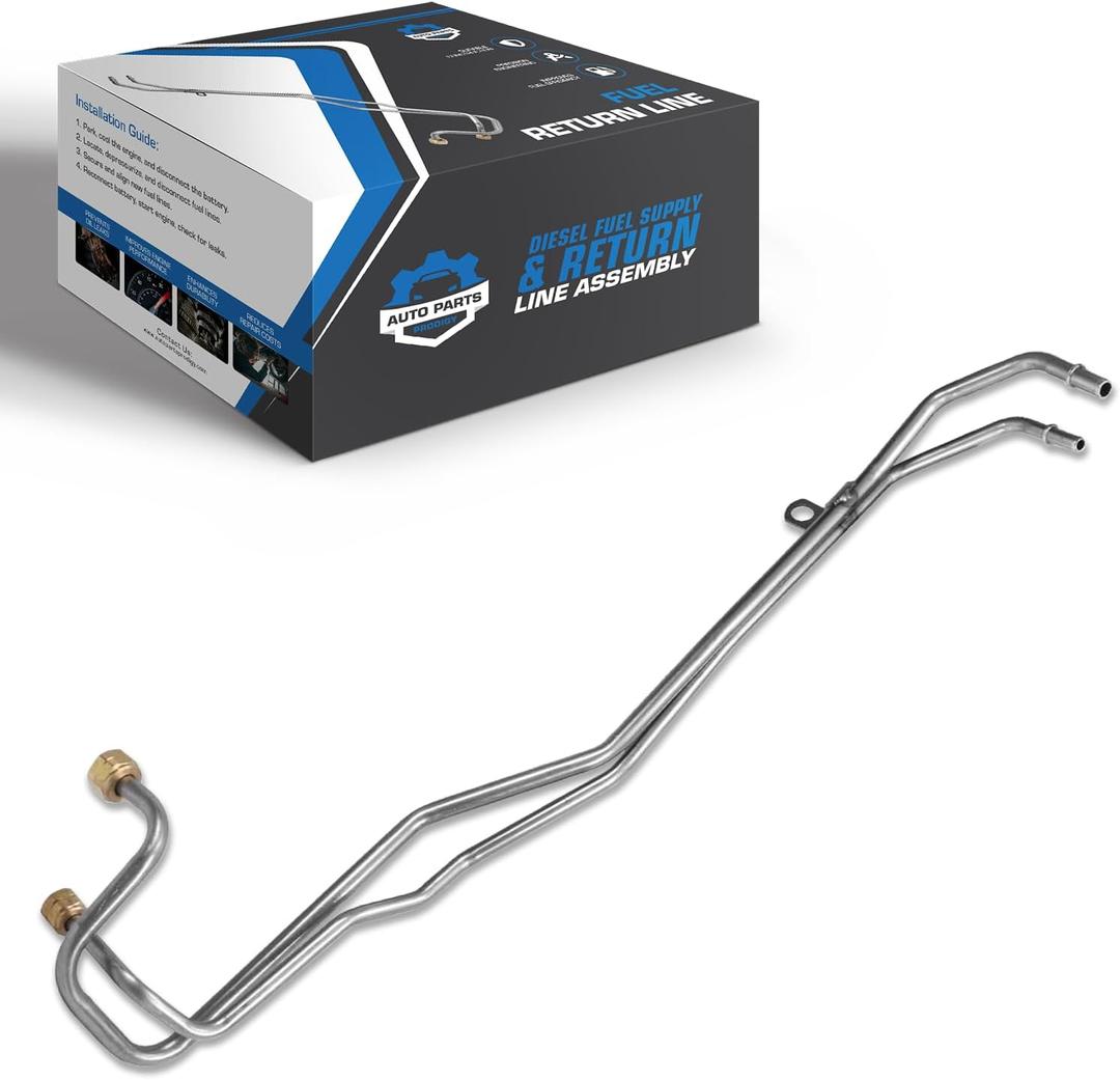 Diesel Fuel Supply & Return Line Assembly For 98-03 Ford 7.3L Replaces OE# F81Z-9J338-NA (3381-OE)