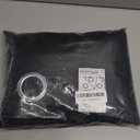 NICETOWN Blackout Curtains 45 Inches Long Kitchen Drapes, Black Solid Thermal Insulated Grommet Blackout Drapery Panels for Window (2 Panels, 42 Inch Wide by 45 Inch Long, Black)