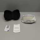 Snowalva Ski Goggles, OTG Over Glasses Snowboard Goggles with 2 UV400 Anti-Fog Detachable Magnet Lenses for Men&Women Adult (Ver.2 Cherry(vlt 11.5%)+clear(vlt 83.5%))