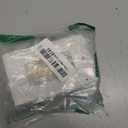 Moonrise Monoprice 103326 Banana Binding Post Two-Piece Inset Coupler Wall Plate for 4 Speakers, White