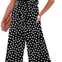 Dokotoo Jumpsuits for Women 2025 Summer Floral Rompers Overalls with Pockets (M)